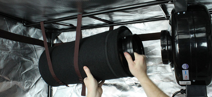 how to setup grow tent or room ventilation